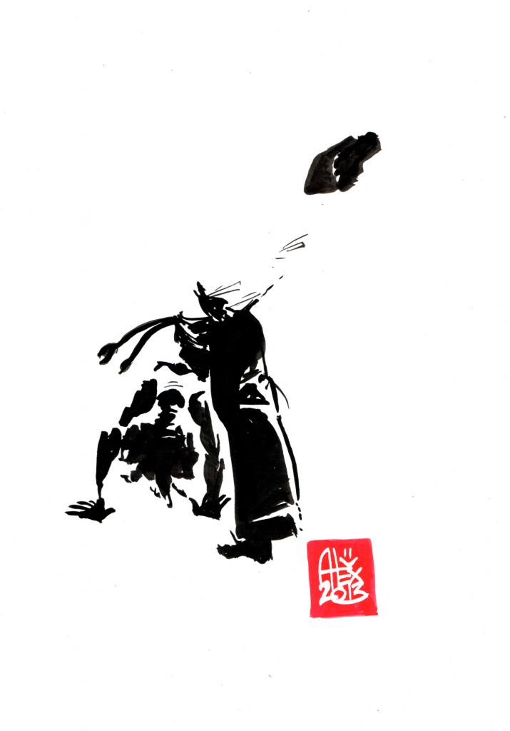 Encres : Capoeira – 462 [ #capoeira #watercolor #illustration] Encre sur papier 190gr / Ink on paper 190gr 14.8 x 21 cm / 5.8″ x 8.3″