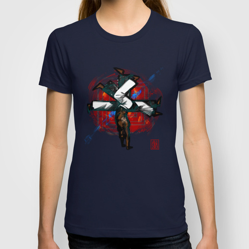 Capoeira 540 T-shirt by Alexandre Guillaume | Society6