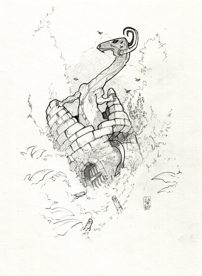 Le dessin de A. (36 ans) The drawing of A. ( 36 years old)