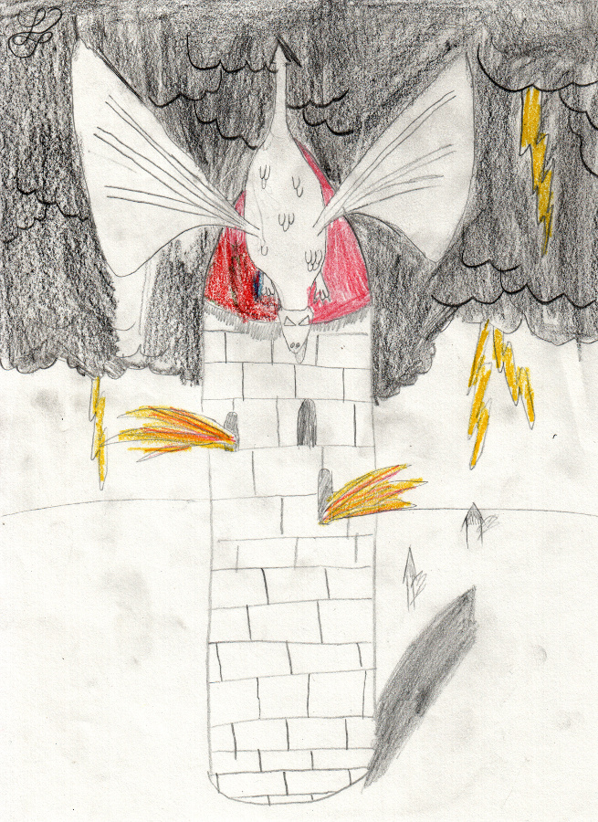 Le dessin de L. (10 ans) The drawing of L. ( 10 years old)