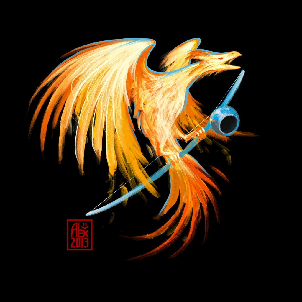 Encres : Capoeira – 541 [ #capoeira #digital #illustration] Illustration digitale réalisée avec GIMP/ Digital painting made with GIMP