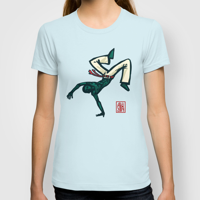 Capoeira 620 T-shirt by Alexandre Guillaume
