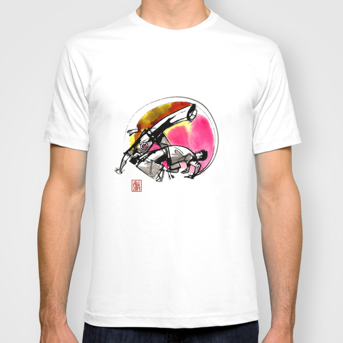 Capoeira 748 T-shirt by Alexandre Guillaume