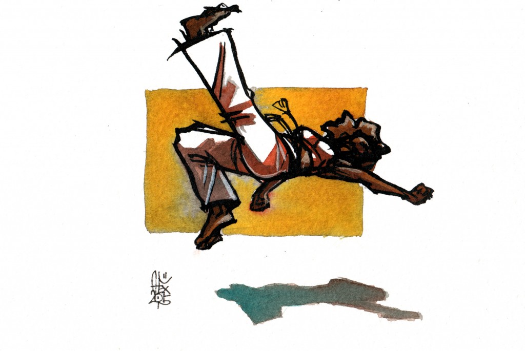 Aquarelle sur papier 300gr / watercolor on paper 300gr 10.5 x 14.8 cm / 4.1 x 5.8 in