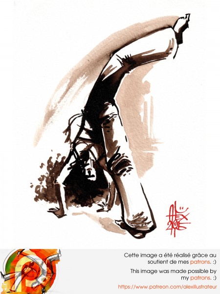 Aquarelle sur papier 300gr / watercolor on paper 300gr 21 x 14.8 cm / 8.2 x 5.8 in