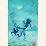 Encres : Capoeira – 334 [ #capoeira #watercolor #illustration]