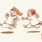 Encres : Capoeira – 344 [ #capoeira #watercolor #illustration]