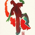 Encres : Capoeira – 354 [ #capoeira #watercolor #illustration]