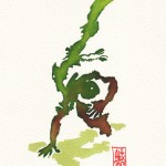 Encres : Capoeira – 359 [ #capoeira #watercolor #illustration]