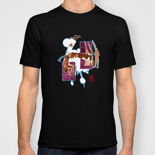Capoeira 556 T-shirt by Alexandre Guillaume | Society6
