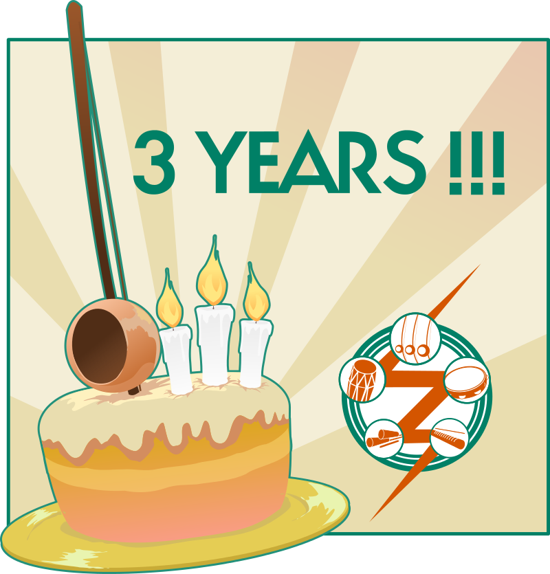 3rd Birthday of the Capoeira illustrations !