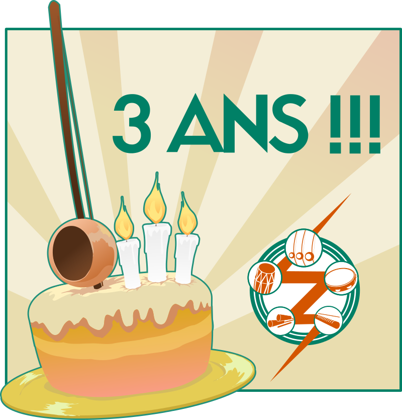 3 ème Anniversaire des illustrations de Capoeira !