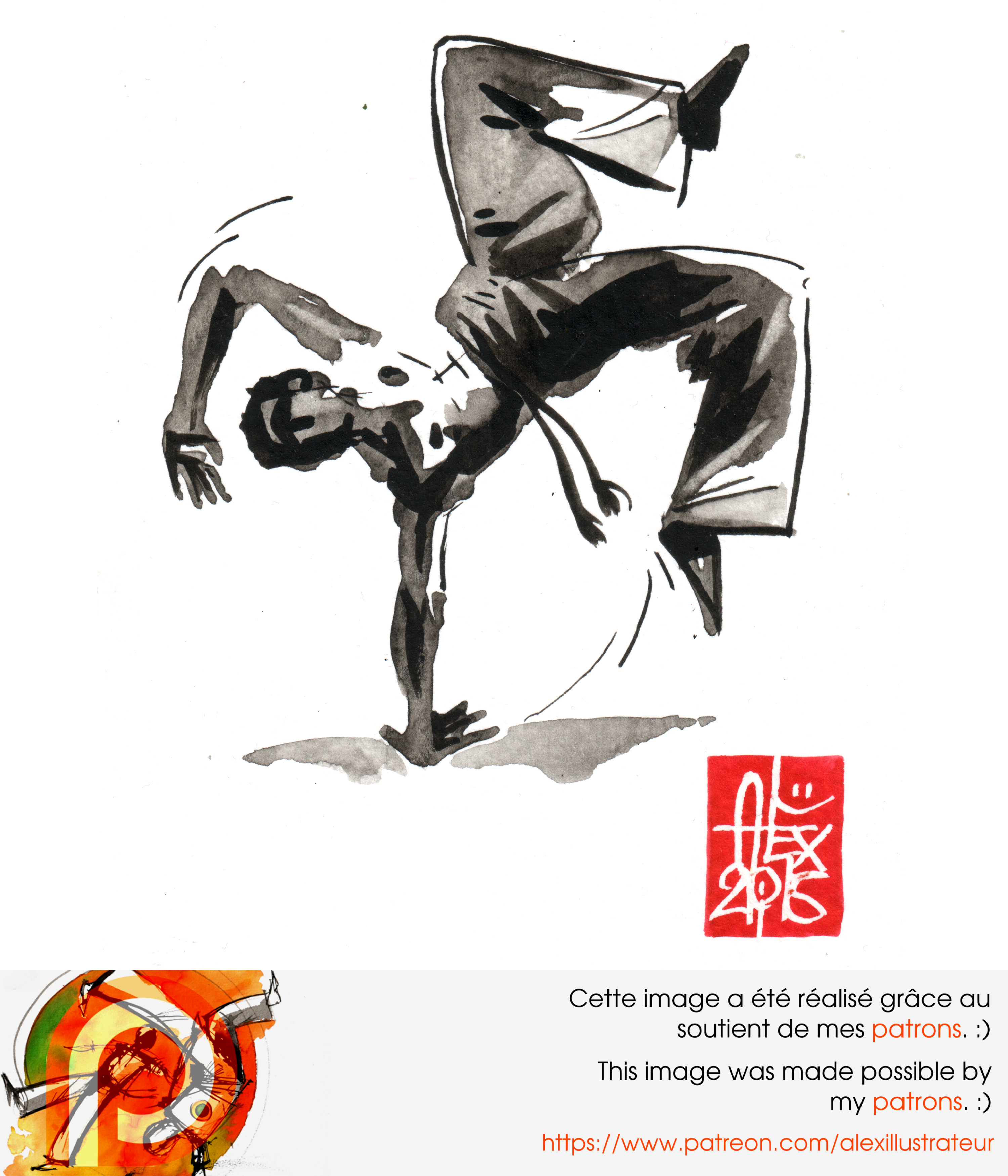 Illustration : Capoeira – 1001