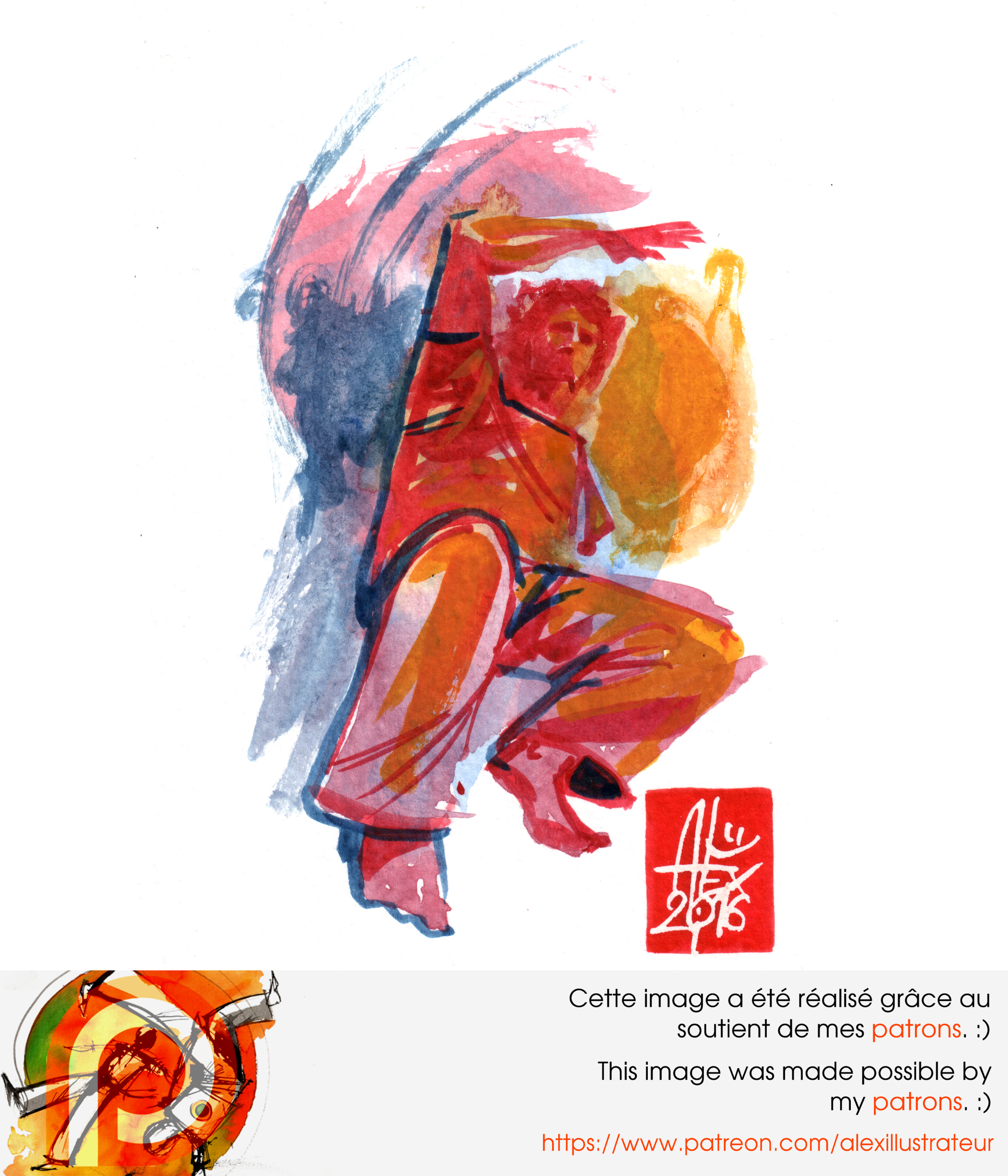 Illustration : Capoeira – 1045