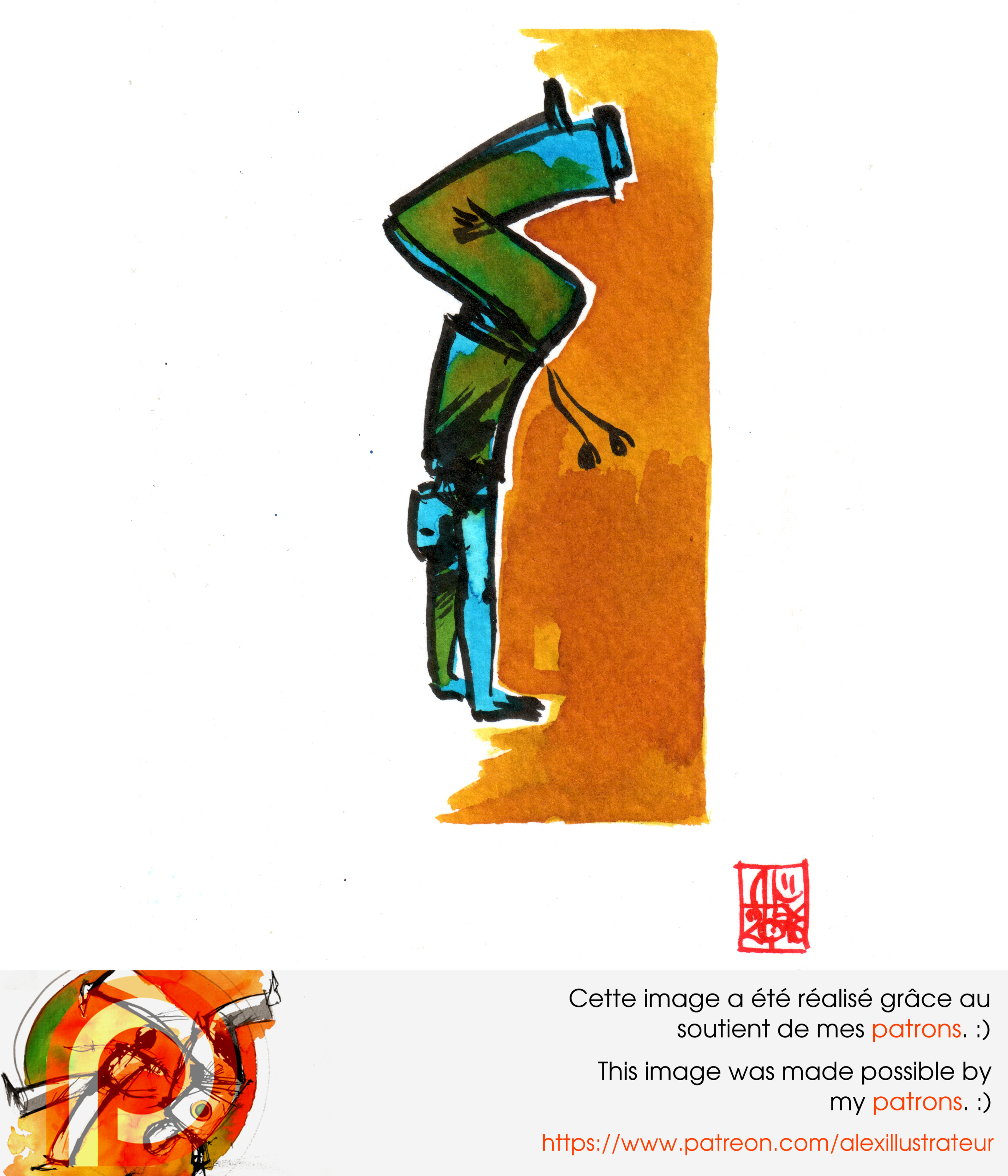 Illustration : Capoeira – 1047