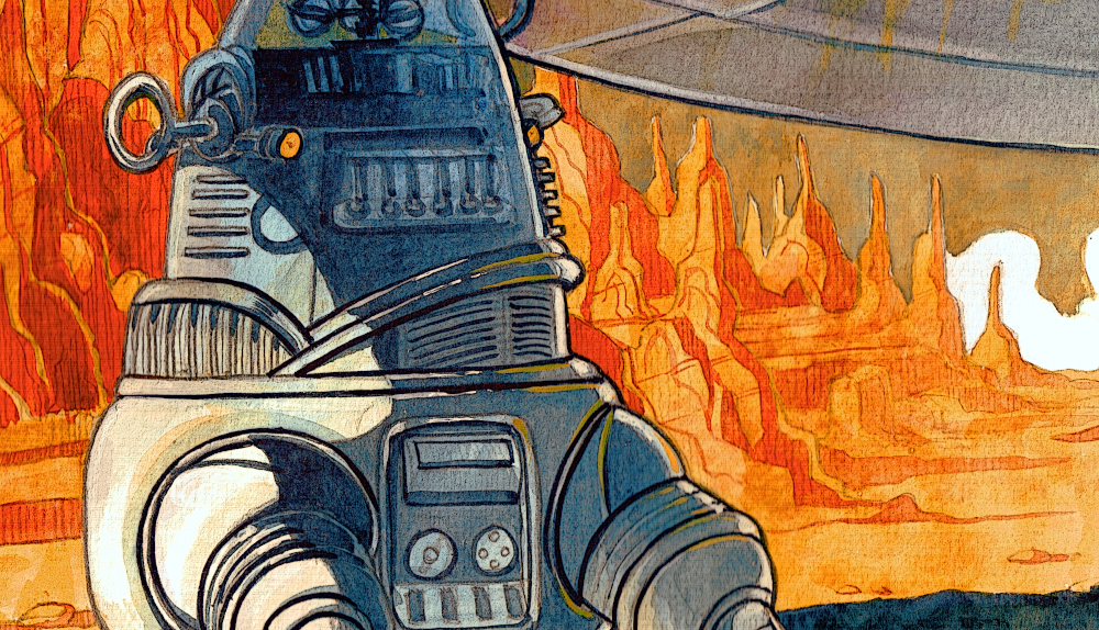 Portrait (de) Robot : ROBBY le robot