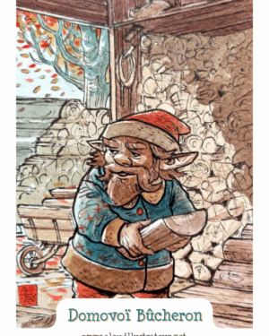 Le Domovoï / The Domovoi – Illustration HD