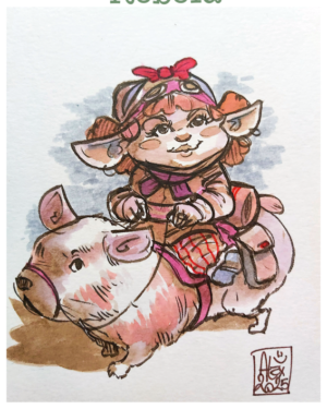 La Kobold / The Kobold – Illustration HD