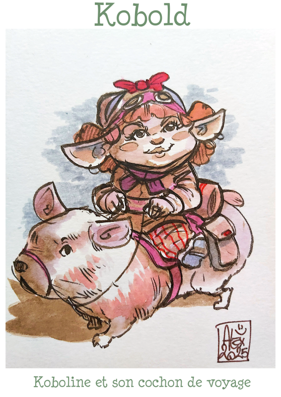 La Kobold / The Kobold – Illustration HD – Image 2