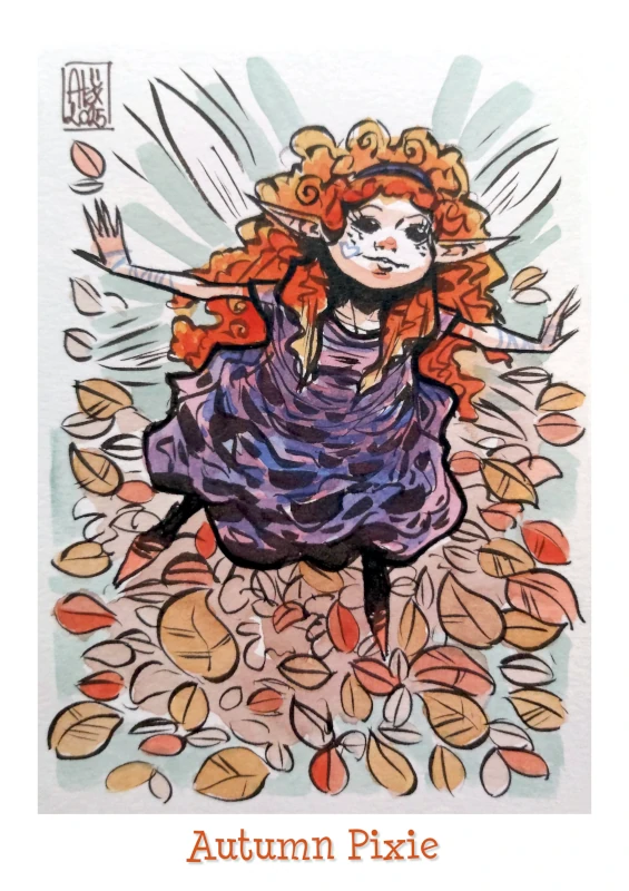 La Pixie / The Pixie – Illustration HD – Image 4