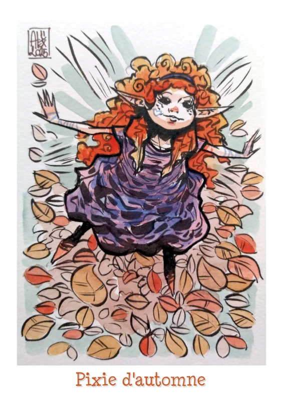 La Pixie / The Pixie – Illustration HD – Image 2