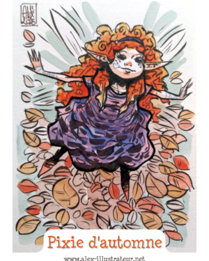 La Pixie / The Pixie – Illustration HD