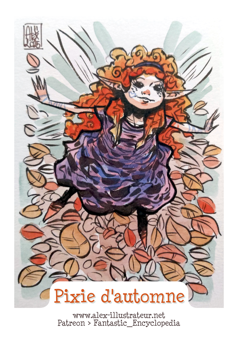 La Pixie / The Pixie – Illustration HD