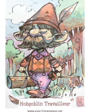 Le hobgoblin / The Hobgoblin – Illustration HD