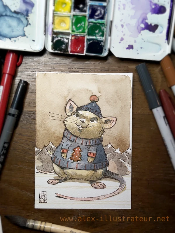Robert le rat / Robert the rat – Original – Image 2