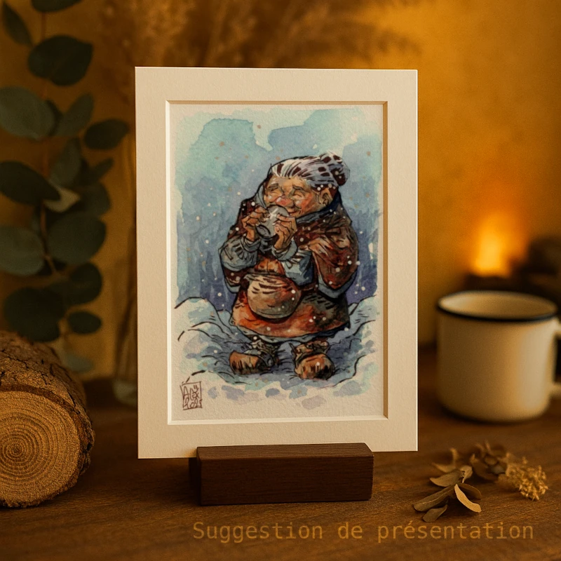 La tante Arié / Aunty Arié – Original