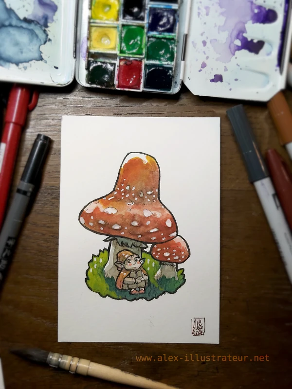 Le Lutin / The Brownie – Original – Image 2