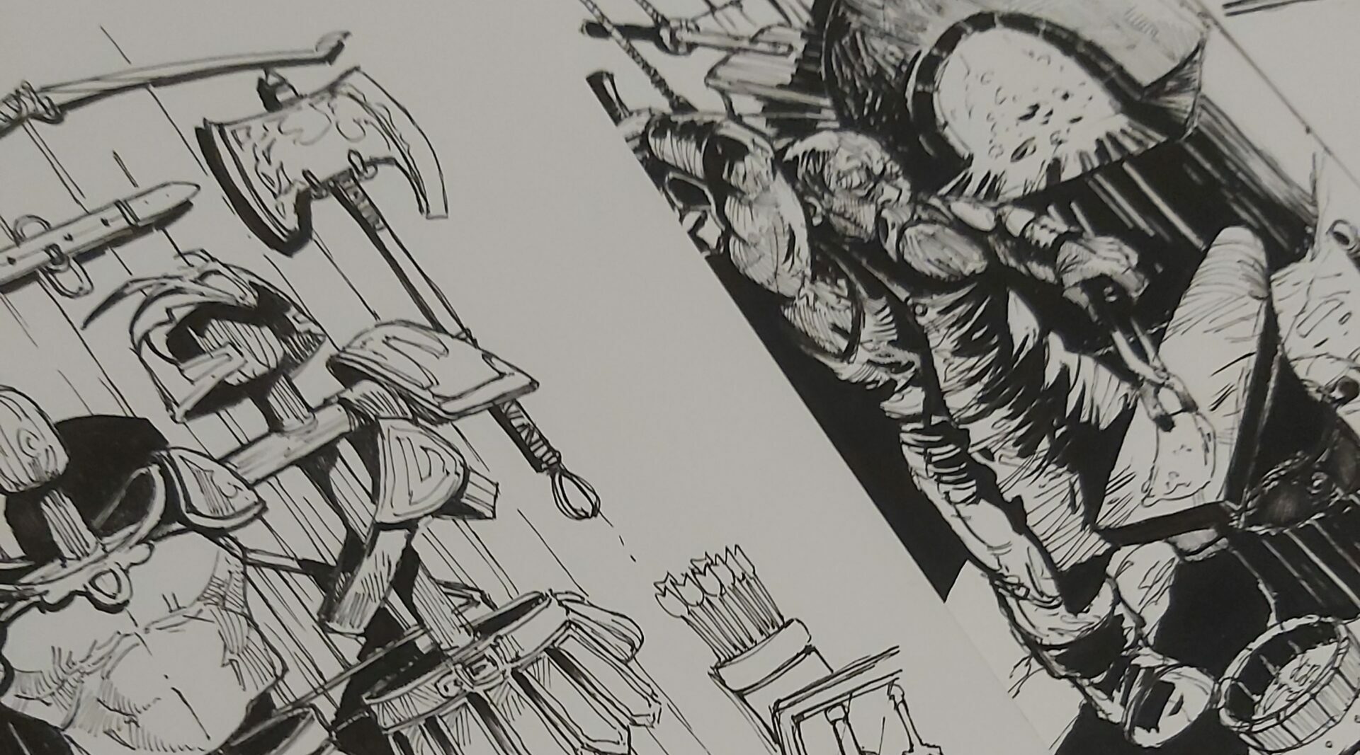 Coffre à carte – croquis du moment